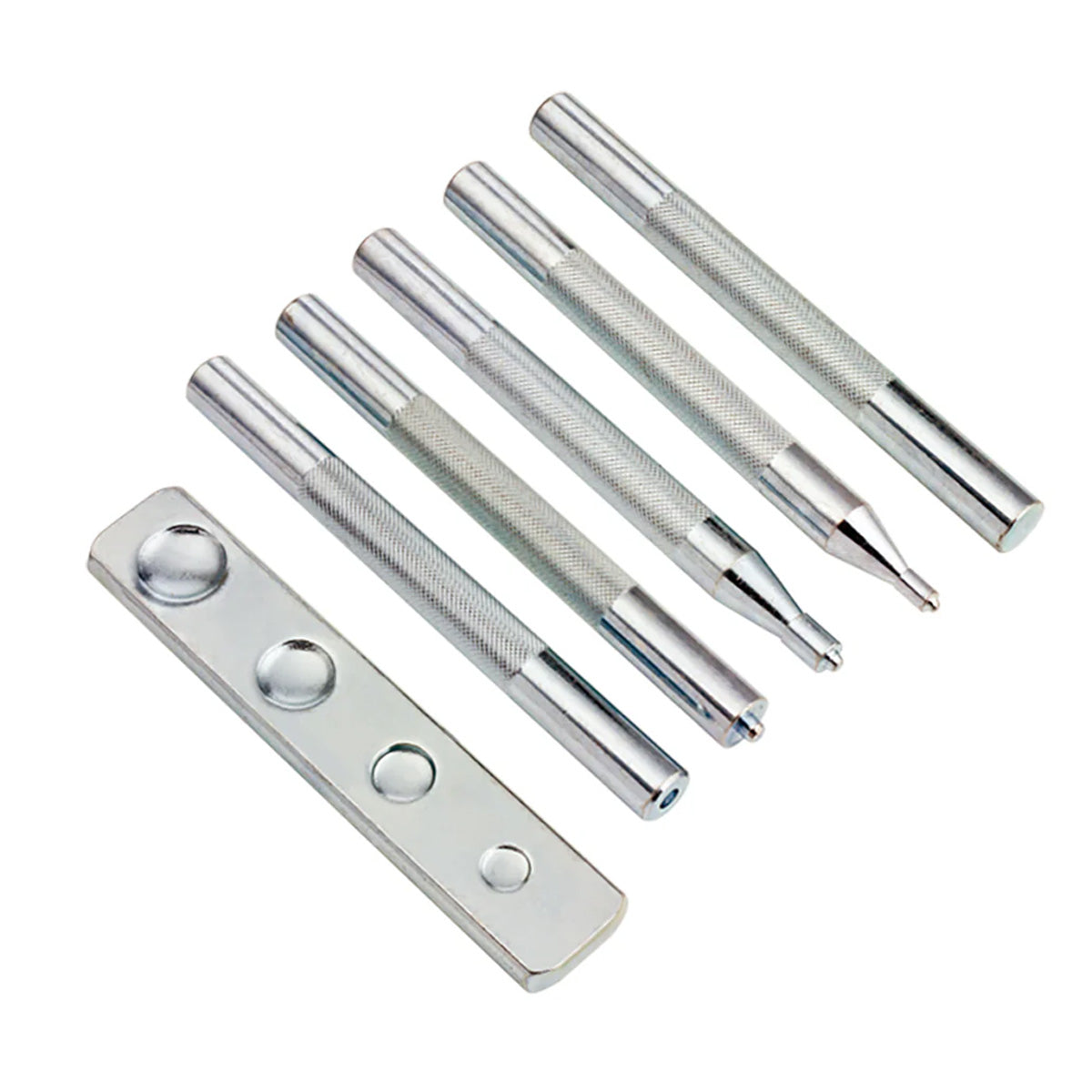 011-810500.SLC.01.jpg Deluxe 6pc Snap All & Rivet Setter Kit Image