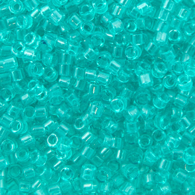 45-1131304.SLC.jpg Delica Bead - Dark Green Mint Transparent DB1304 Image