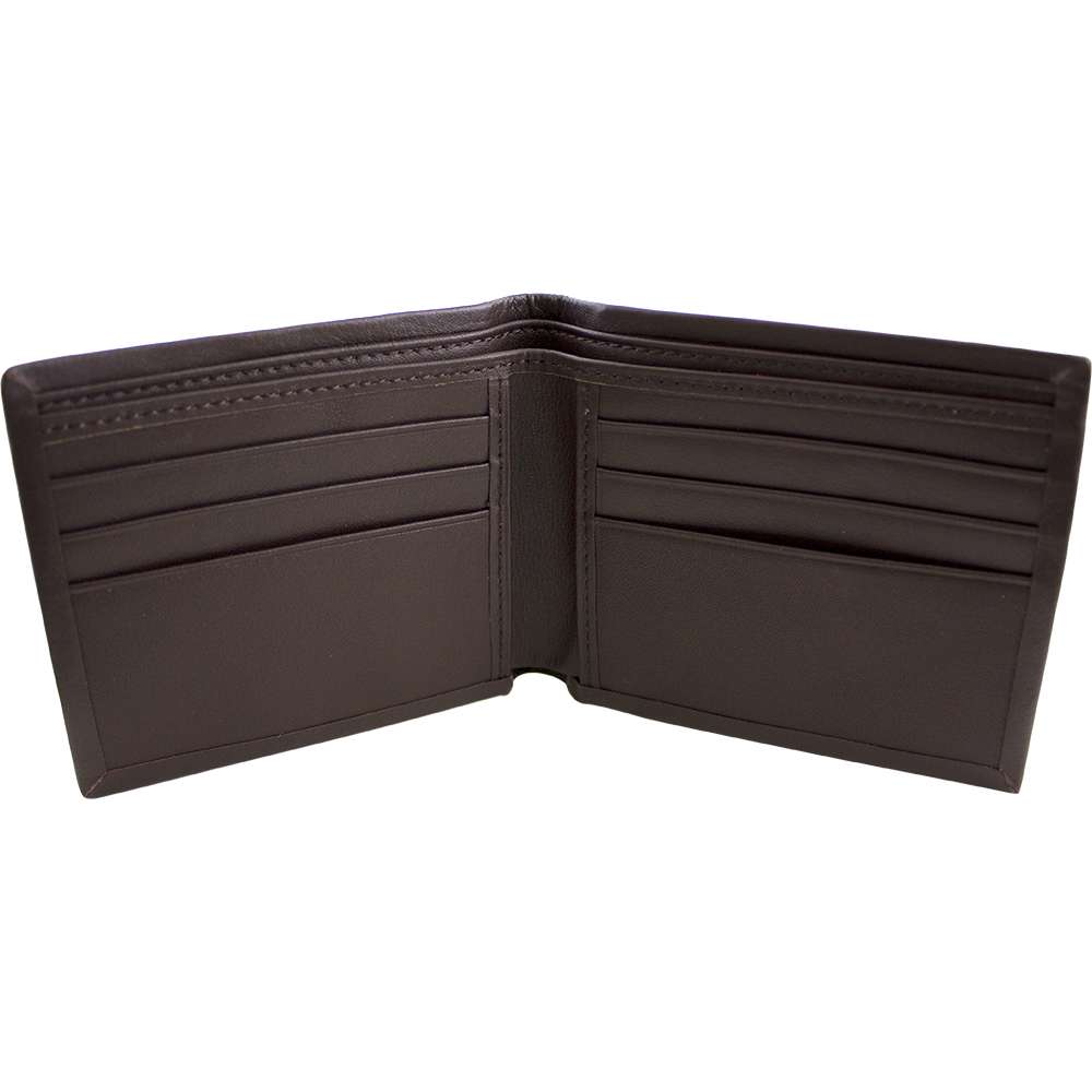 195-7008.SLC.jpg CF Chocolate Sm-A Billfold Interior Image