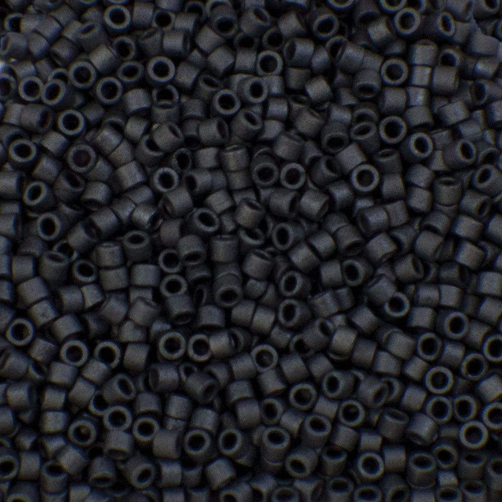 Delica Bead - Matte Dark Grey DB306