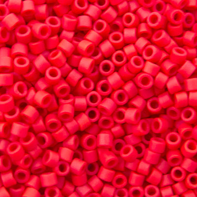 Delica Bead - Opaque Dark Red DB753