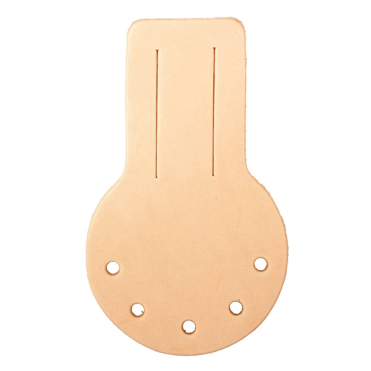 SHP100.SLC.1.jpg Leather Shape - Award Fob Image