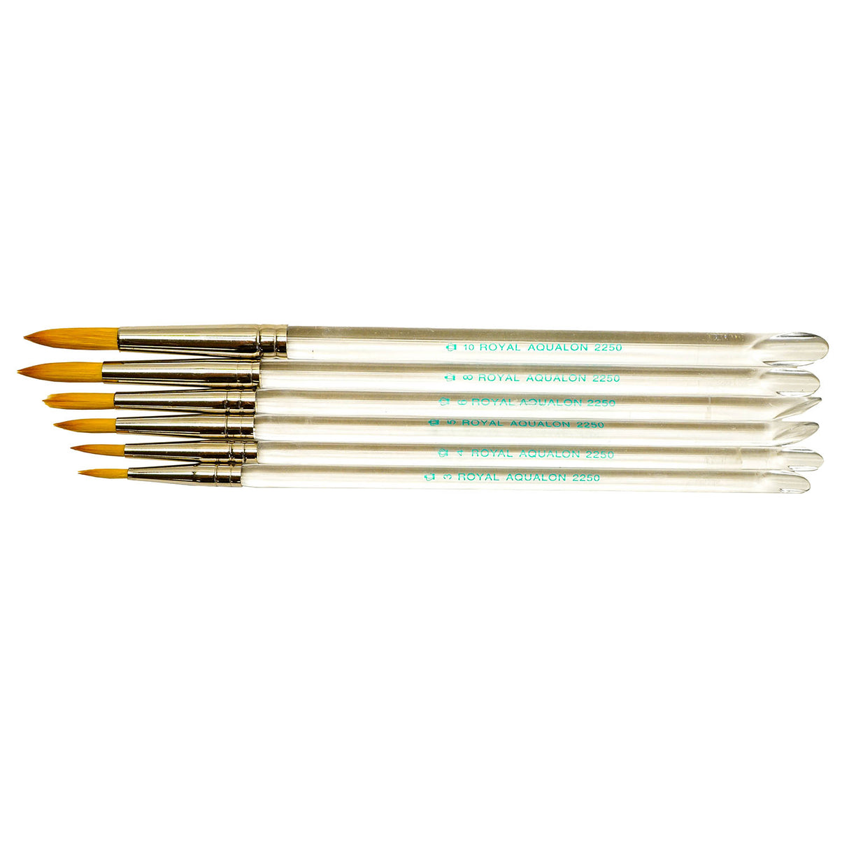 471-343502.SLC.02.jpg Aqualon Brush Set - Round 6pk Image