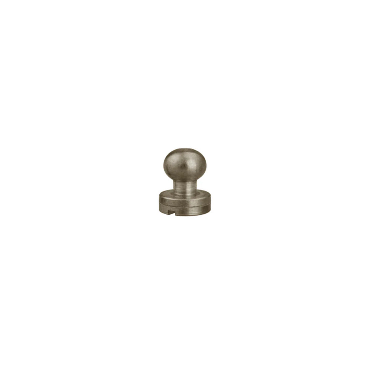 SB10.Antique-Nickel.5.5mm.01.jpg Solid Brass Button Studs - 10 Pack Image