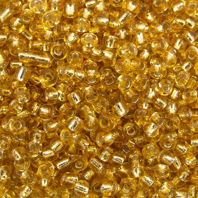 222-144208.SLC.jpg 10/0 Seed Beads - Gold Lined 20g Image