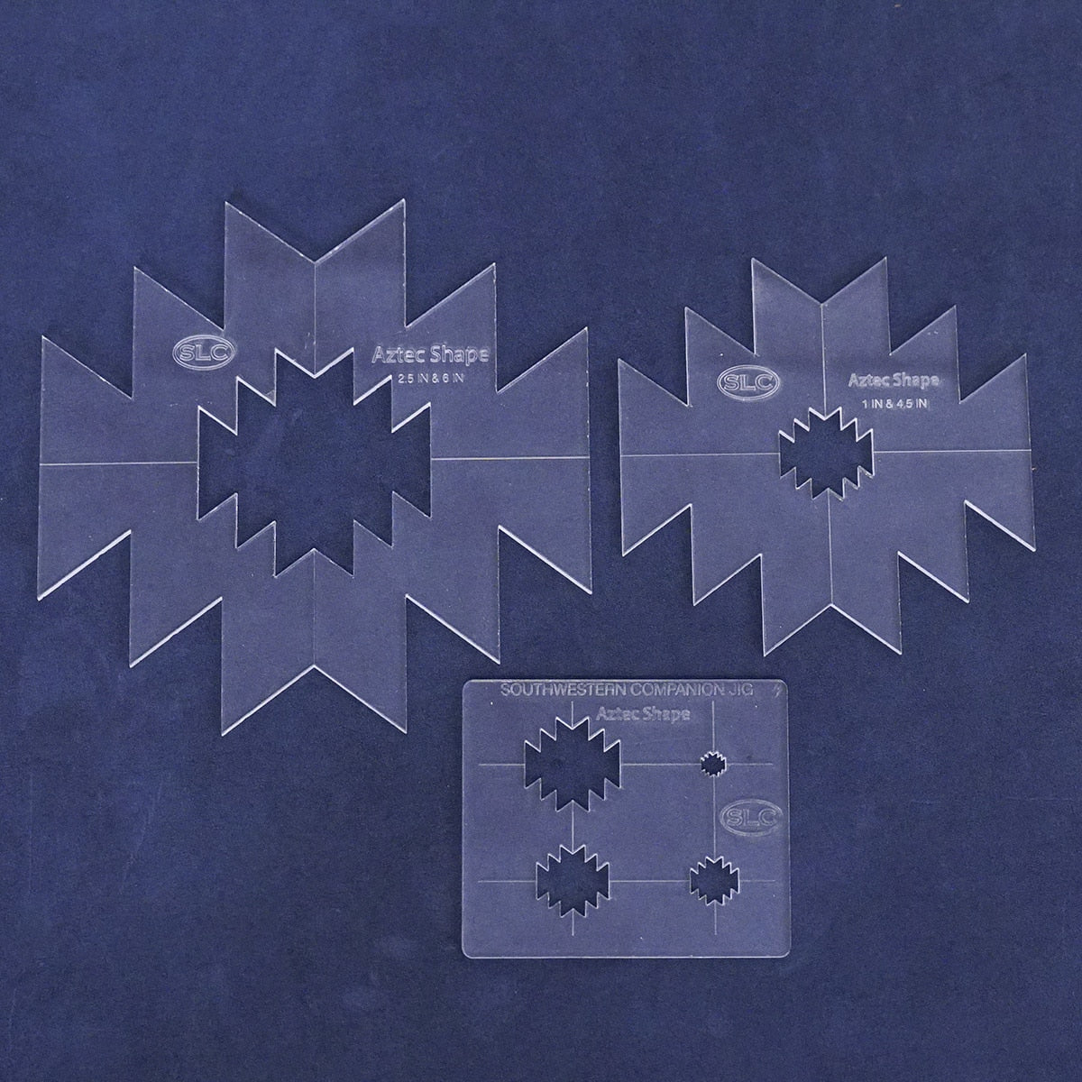 SWAT.Aztec Set.01.jpg Southwestern Acrylic Template Sets Image