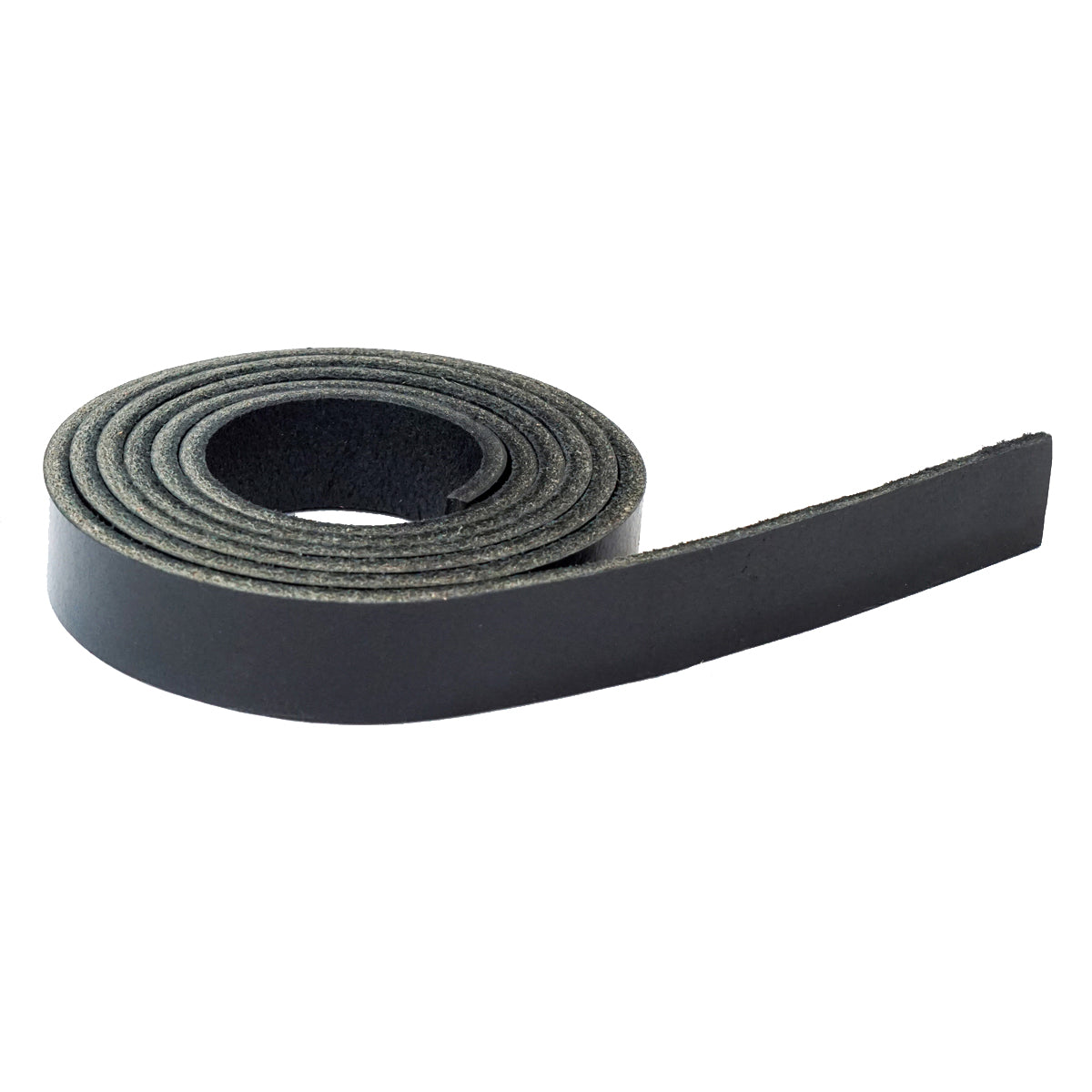 Buffalo Belt Strips, Black ¾