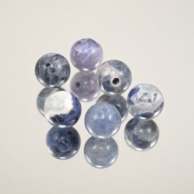 222-4135.SLC.jpg 8mm Sodalite SemiPro Strand Image