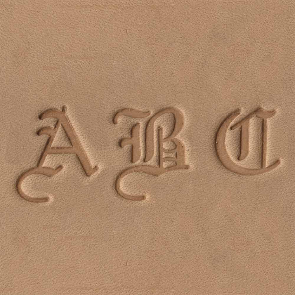 011-814200.SLC.jpg Old English Craftmaster Alphabet Stamp Set Image