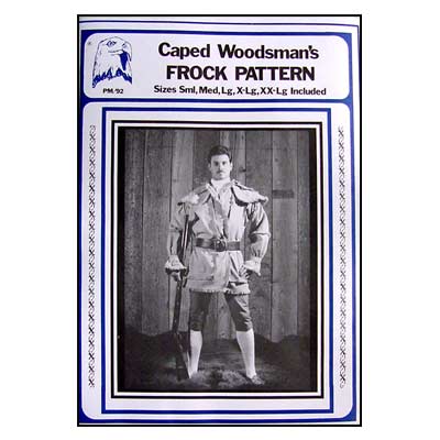 154-92.SLC.jpg Caped Woodman's Frock Pattern Image