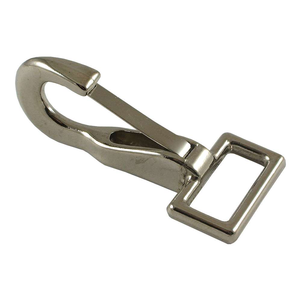 4-115902.SLC.jpg 1" #200 Saddle Snap - Nickel Plate Image