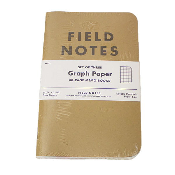 448-01.SLC.01.jpg Field Notes Memo Books - Graph 3pk Image
