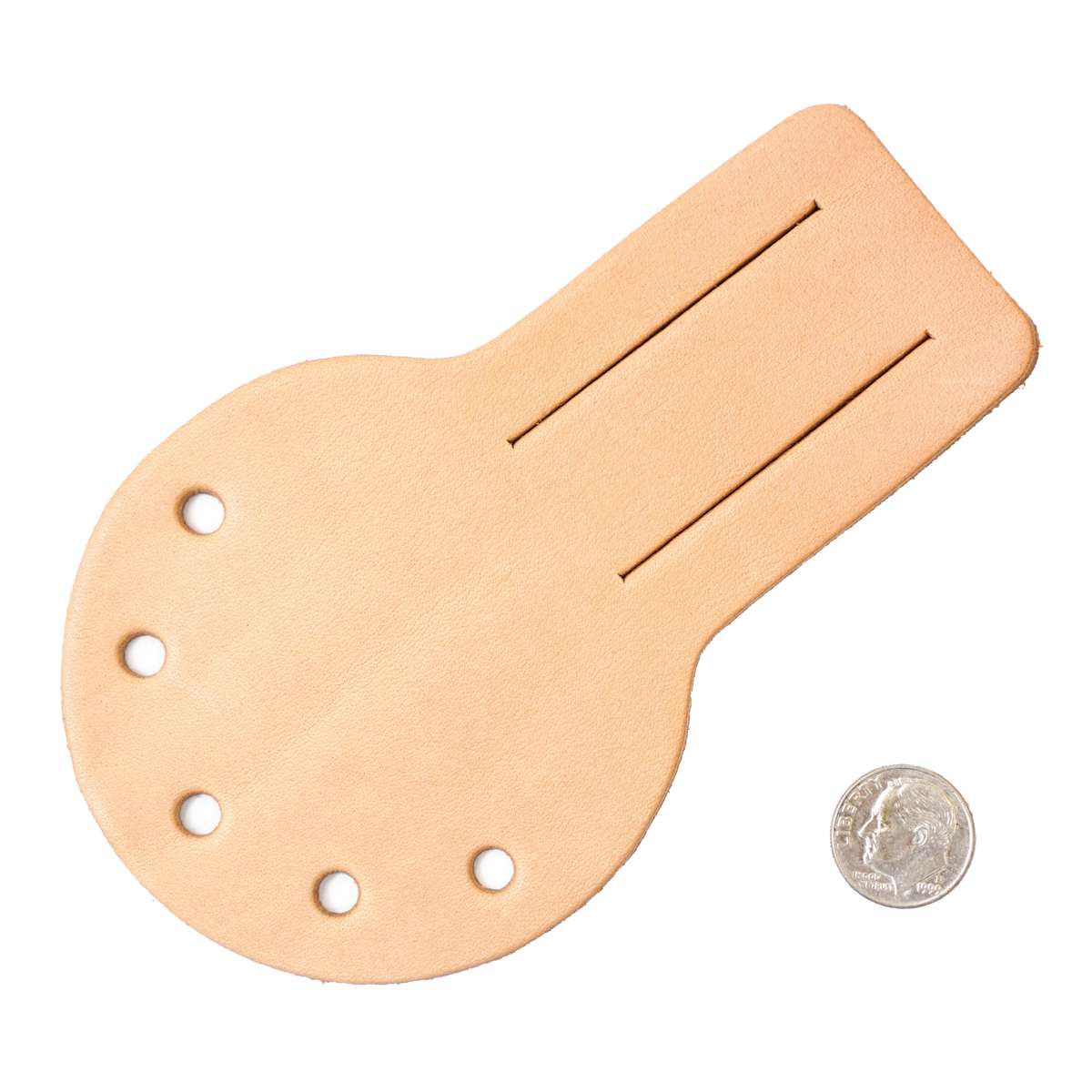 SHP100.SLC.3.jpg Leather Shape - Award Fob Image