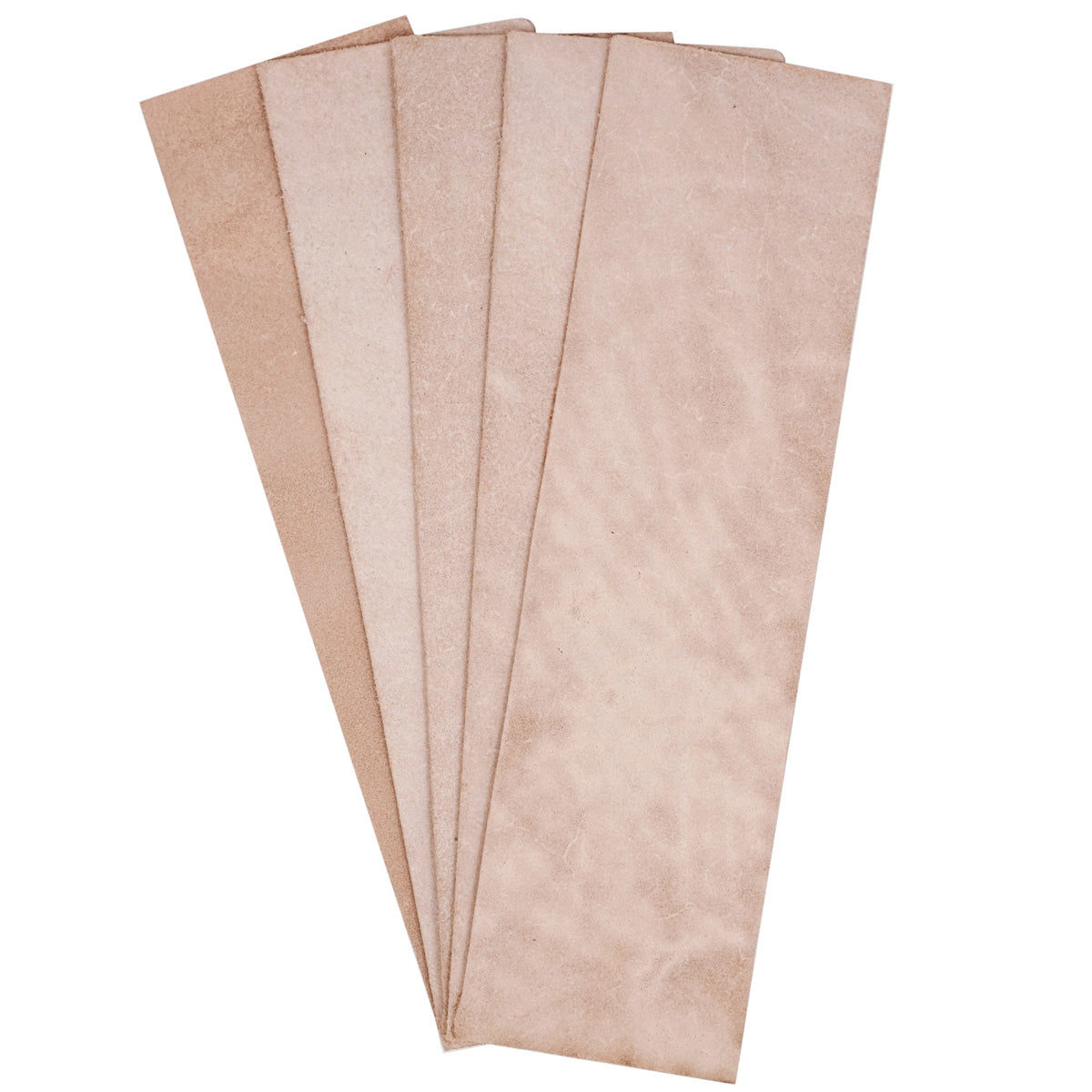 100-1101.SLC.1.jpg 15" x 4 1/4" Rough Out Veg Tan Pre Cut 5pk Image