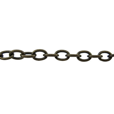 222-393.SLC.jpg 6mm Extender Chain - Antique Brass Ft Image