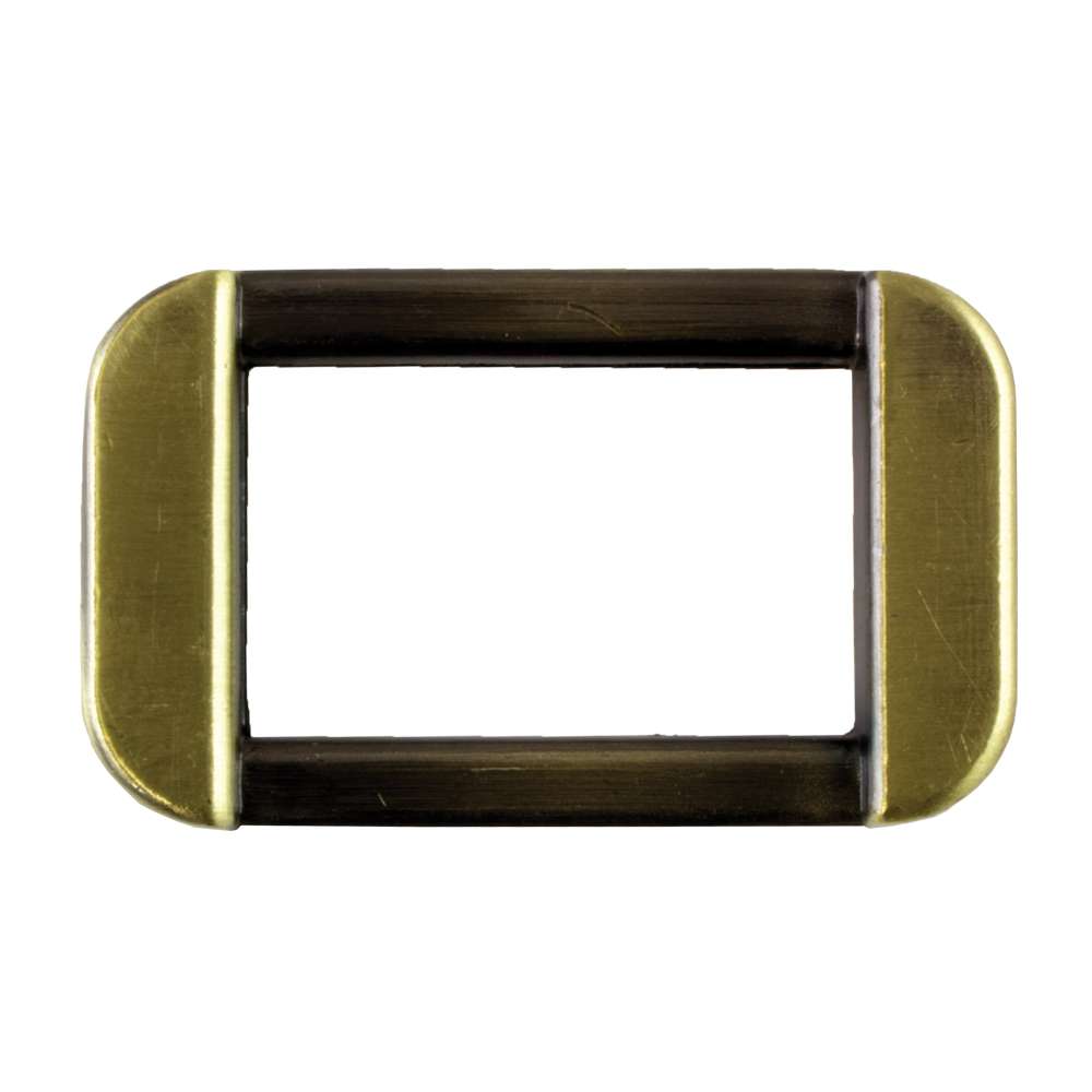 020-302211.SLC.jpg 1" Rectangle Deco Connector - Antique Brass Image