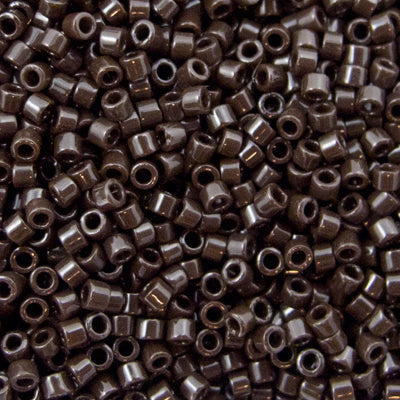 45-113734.SLC.jpg Delica Bead - Opaque Chocolate Brown DB734 Image