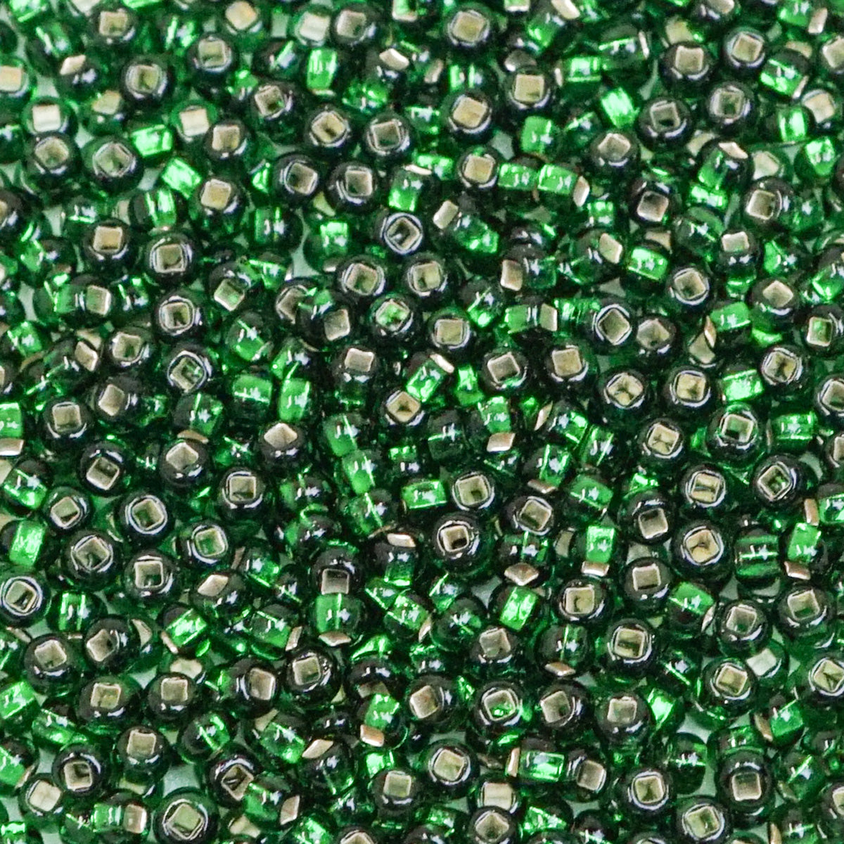 222-144202.SLC.1.jpg 10/0 Seed Beads - Green Lined 20g Image