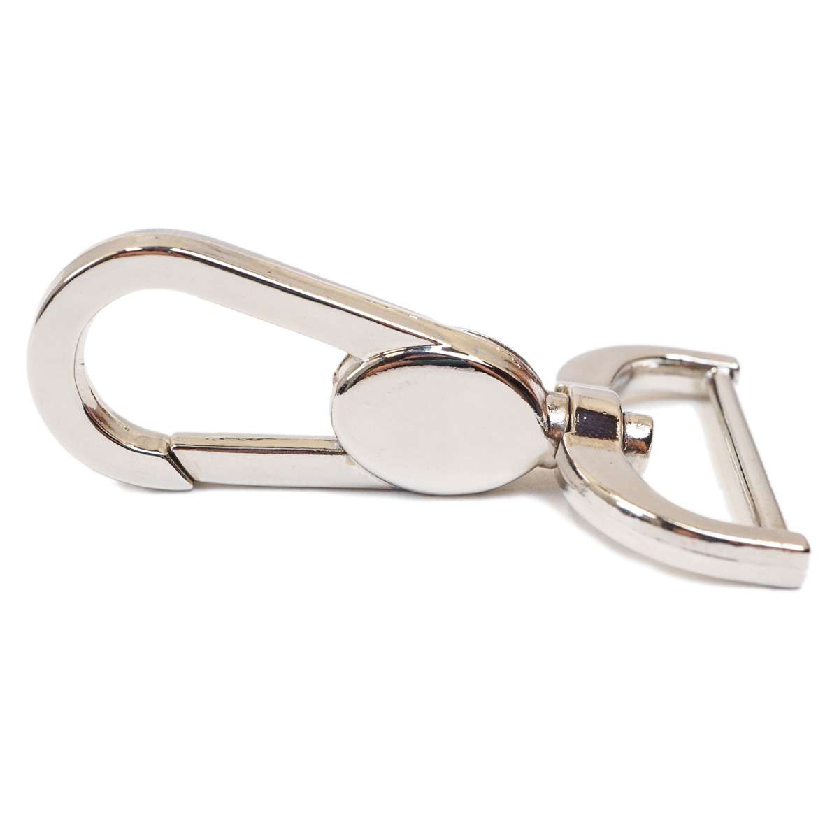 115-1128.SLC.2.jpg Deco Push Gate Swivel Snap- Nickel 1.25" Image