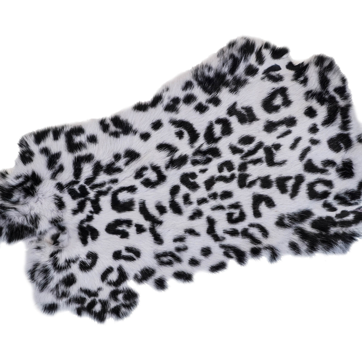 609-5.SLC.2.jpg Printed Rabbit Skin - Snow Leopard Image