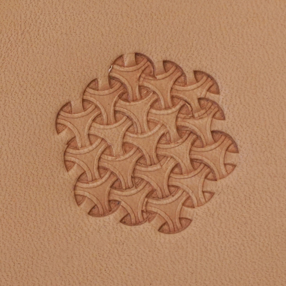 932-112.SLC.02.jpg SN Stamping Tool - 112-3 Tri-Circle Basketweave Image