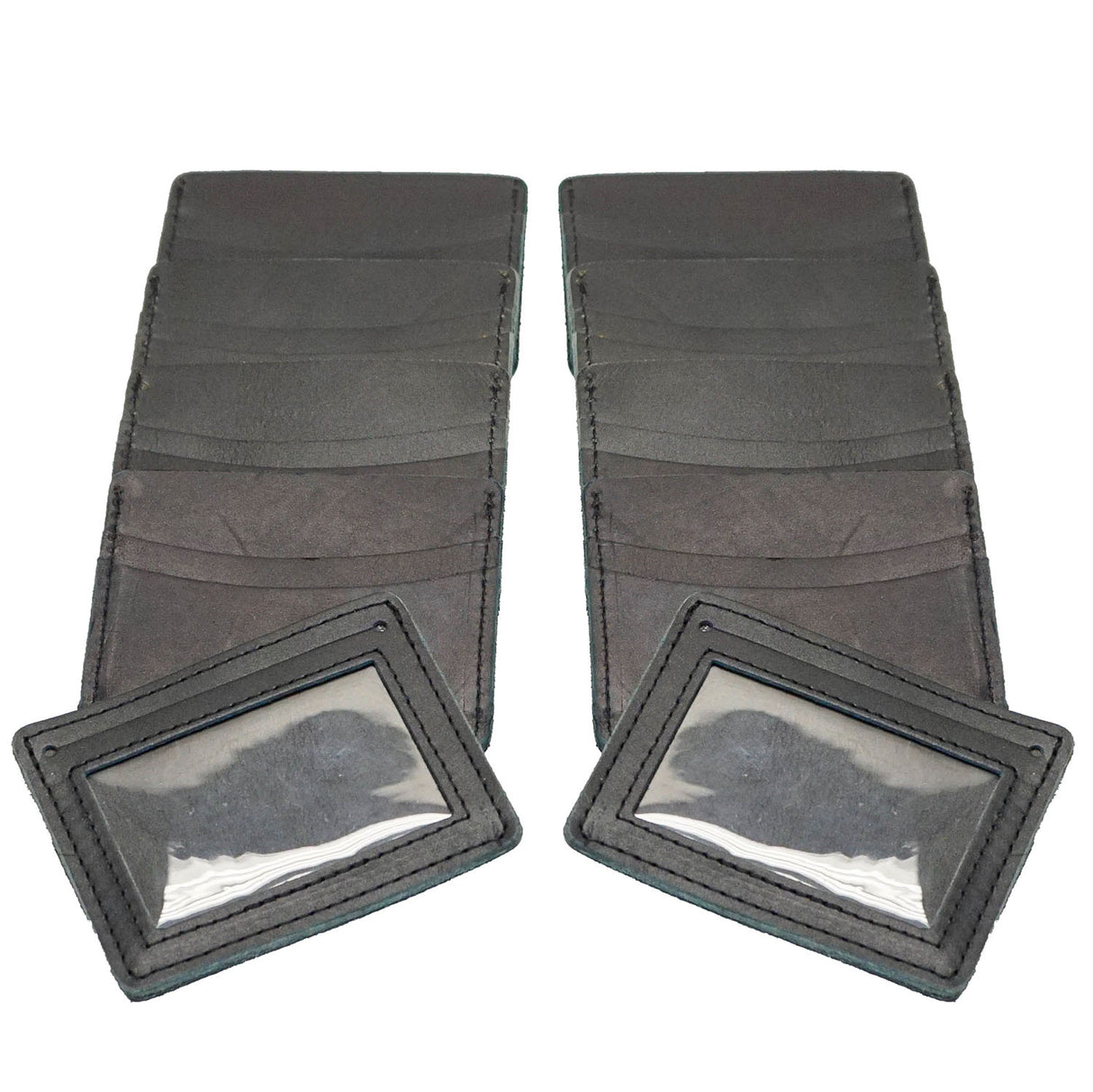 RMWID.Black.05.jpg Minimalist Wallet w/ID Window - 10 Pack Image