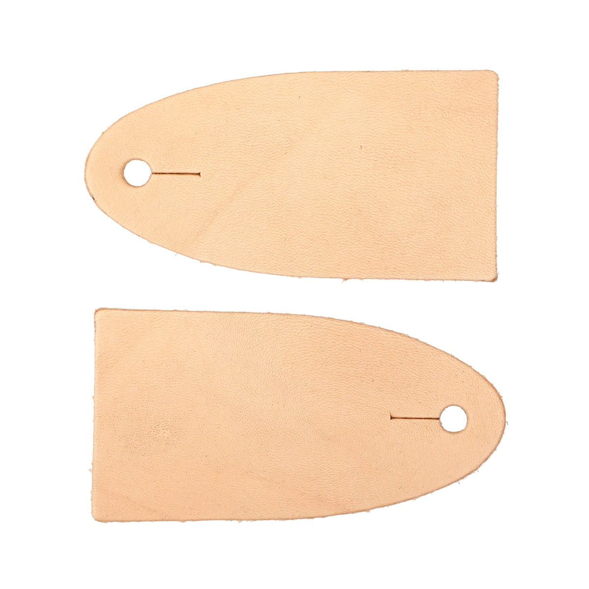 SHP105.Veg Tan.01.jpg Leather Shape - Strap End Tabs Image