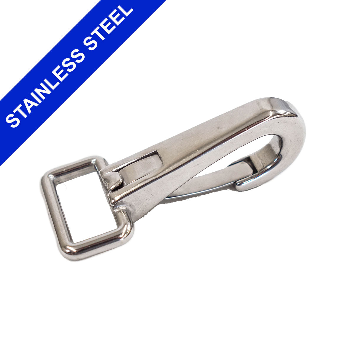 1" Stainless Steel Spring Snap, additional view