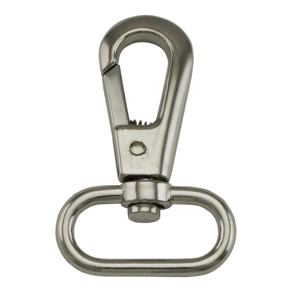 020-800600.SLC.jpg 1 1/8" Oval Push Gate Swivel Snap Image