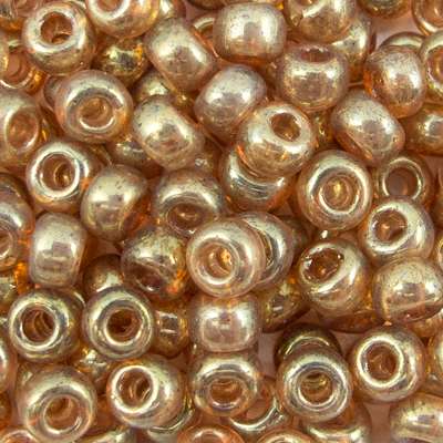 45-69311.SLC.jpg 6/0 Seed Beads - Topaz Gold Luster 20g Image