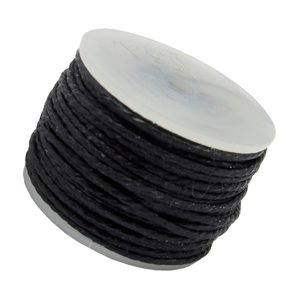 202-120401.SLC.jpg 12 ½yds Black Awl Thread Image