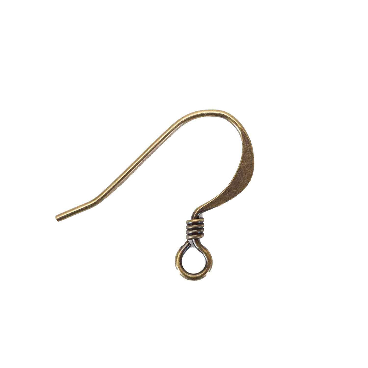 45-60.SLC.01.jpg French Hook Earwire - Antique Gold Plate 144pk Image