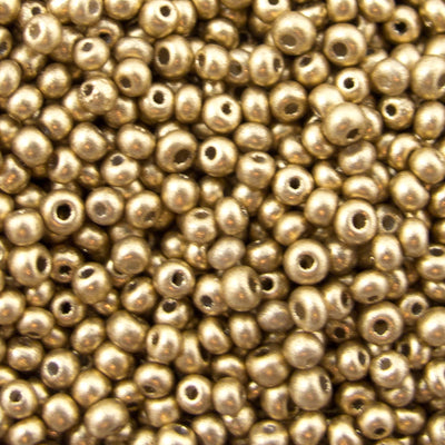 Seed Beads 10/0 Gold - 20g