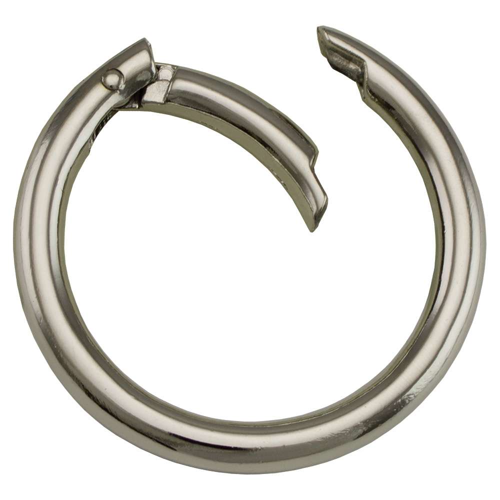 020-900300.SLC.jpg 1 1/4" Spring Gate Round Ring - Pair Image