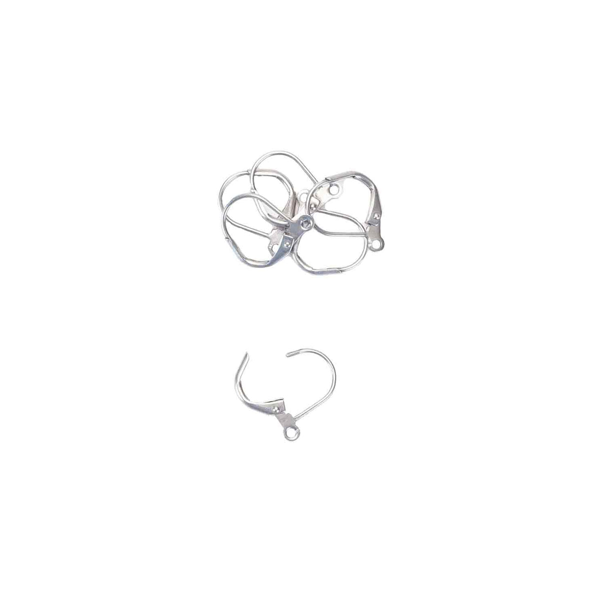 402-233.SLC.02.jpg 6pk Leverback Earwire - Stainless Steel Image
