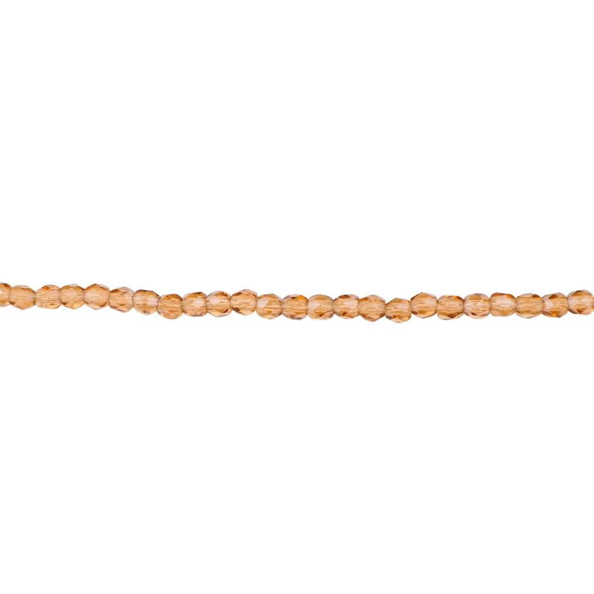 339-6.SLC.1.jpg 3mm Smoky Topaz Bead Strand - Firepolished Image