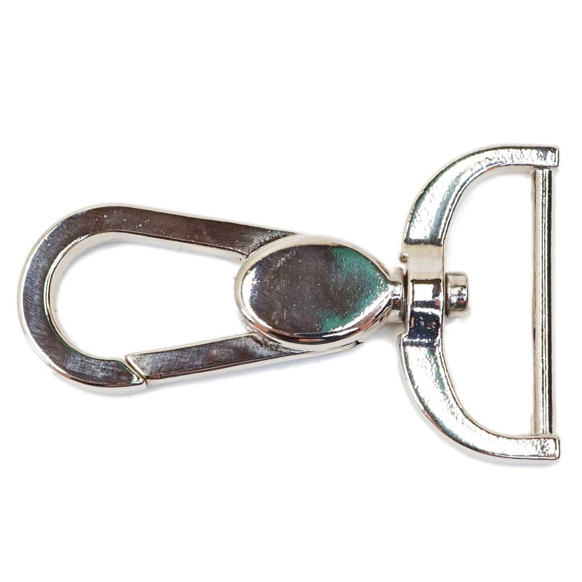 115-1128.SLC.1.jpg Deco Push Gate Swivel Snap- Nickel 1.25" Image