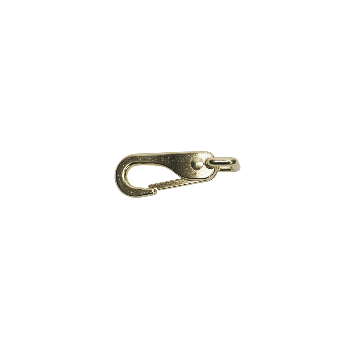 Brass Halter Snap, 3/4", additional view