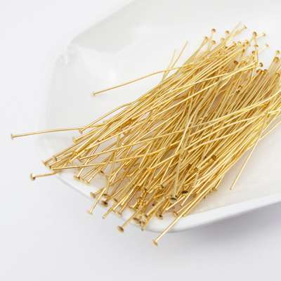 45-60209.SLC.jpg 3" Headpins - Gold Plate 144pk Image