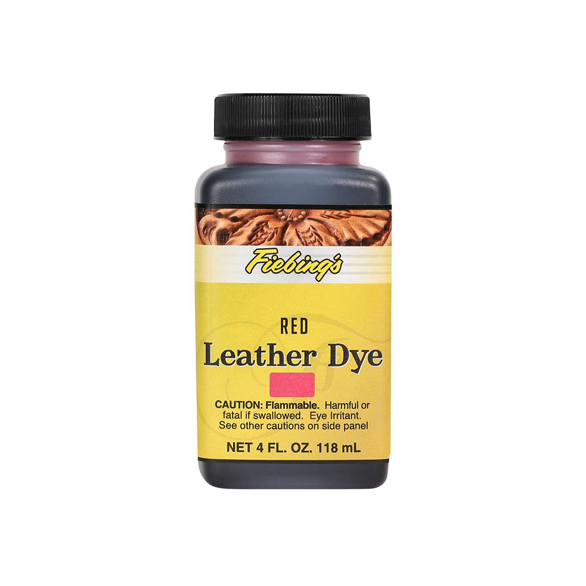 34-210013.SLC.01.jpg Fiebings Leather Dye - Red 4oz Image