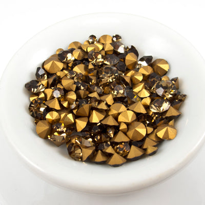 45-6740.SLC.jpg Preciosa Chaton Medley - Small Topaz Image