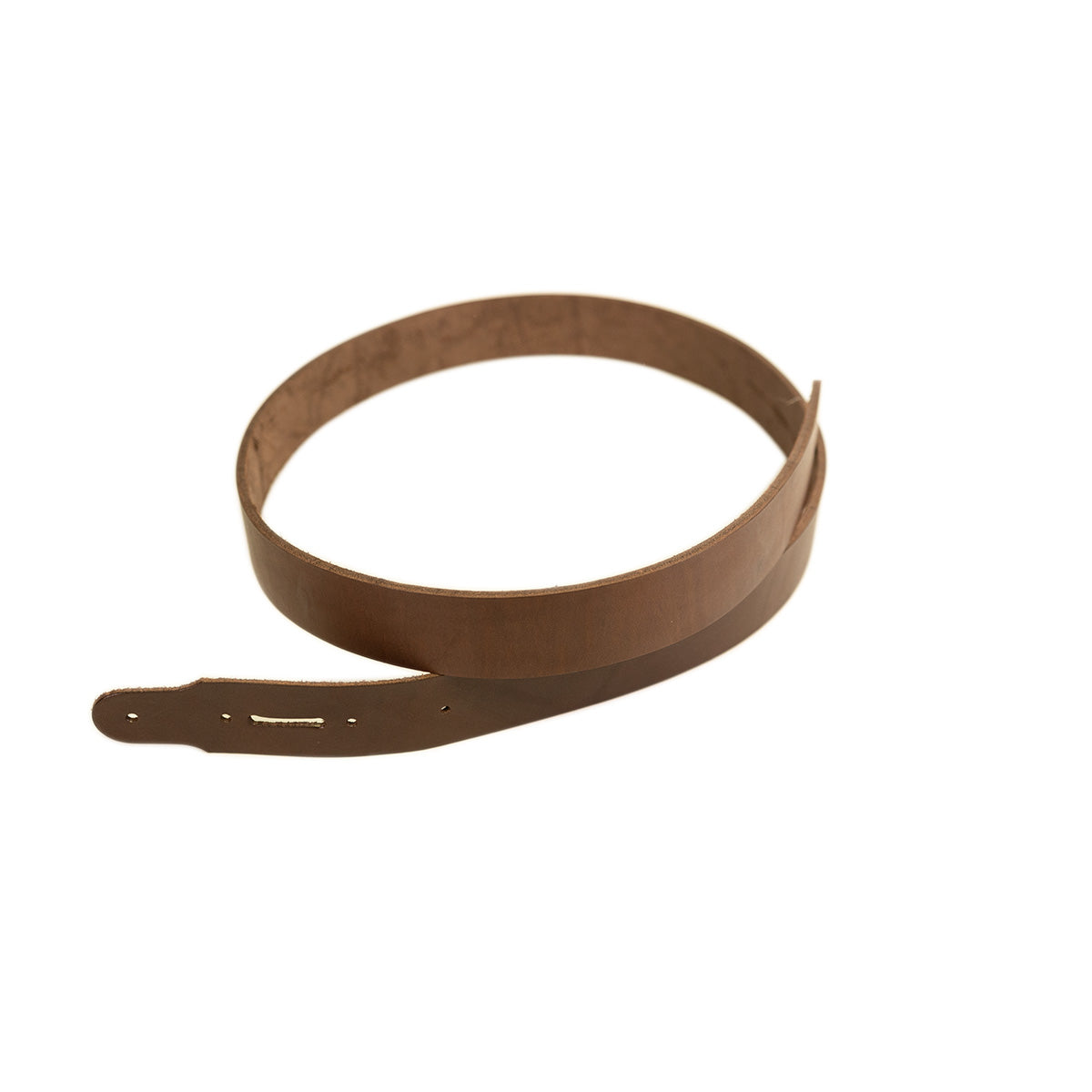 BBHO.Brown.48-55 Inch No Snaps.01.jpg Hermann Oak Belt Blanks Image