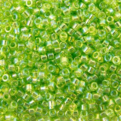 45-1131246.SLC.jpg Delica Bead - Transparent Lime AB DB1246 Image