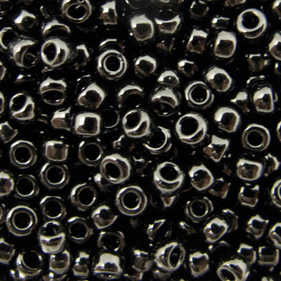 45-894011.SLC.jpg 8/0 Seed Beads - Opaque Black 22g Image