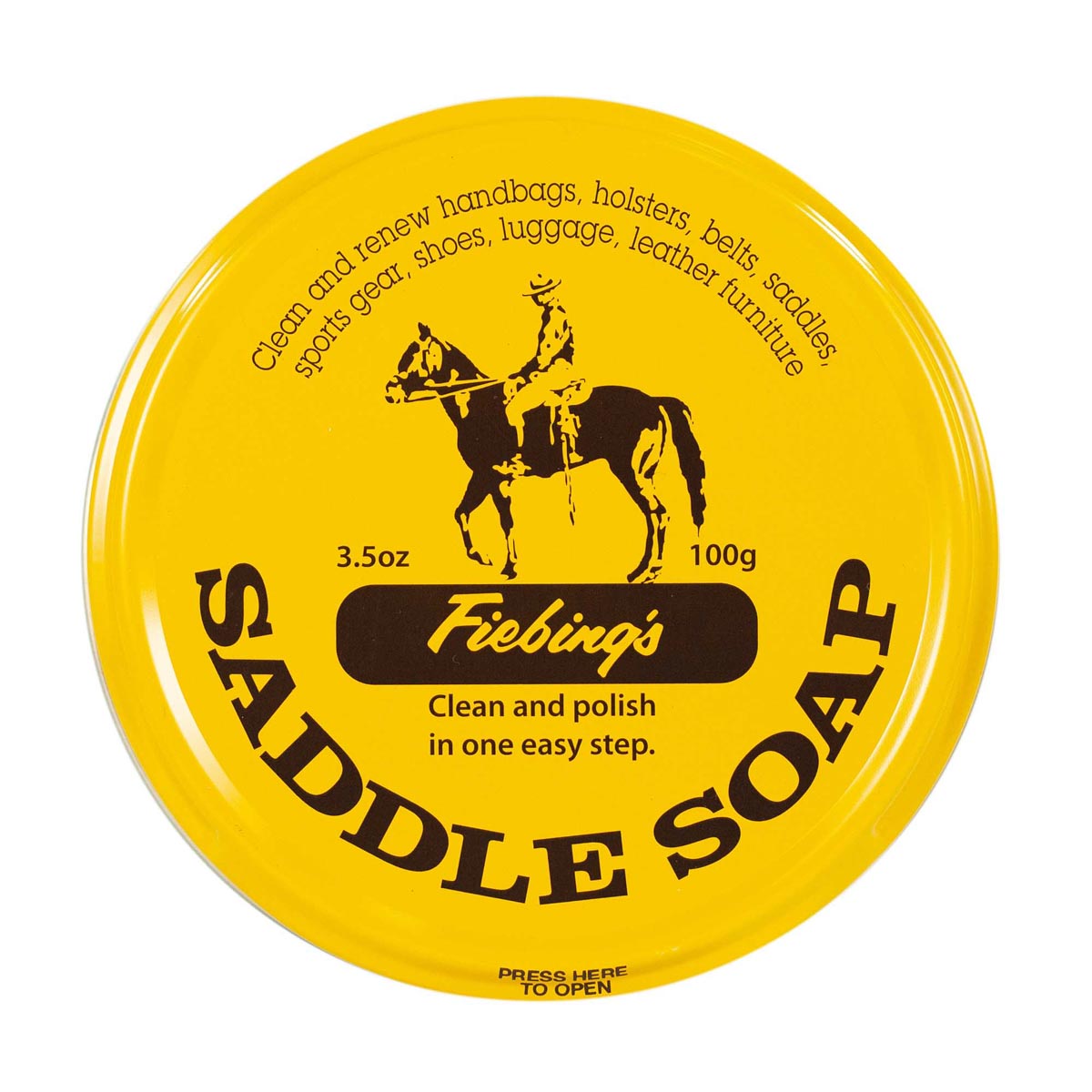 34-222101.SLC.01.jpg Fiebings Saddle Soap - Yellow 3.5oz Image