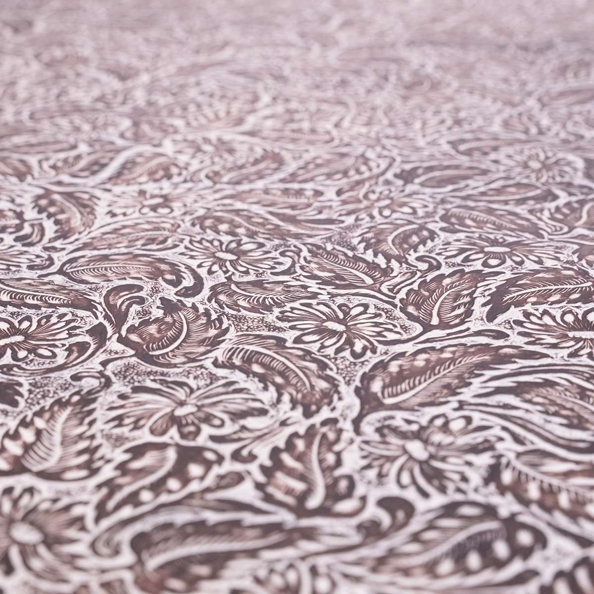 DFL.Creme Brown.04.jpg Daisy Floral Embossed Cow Image