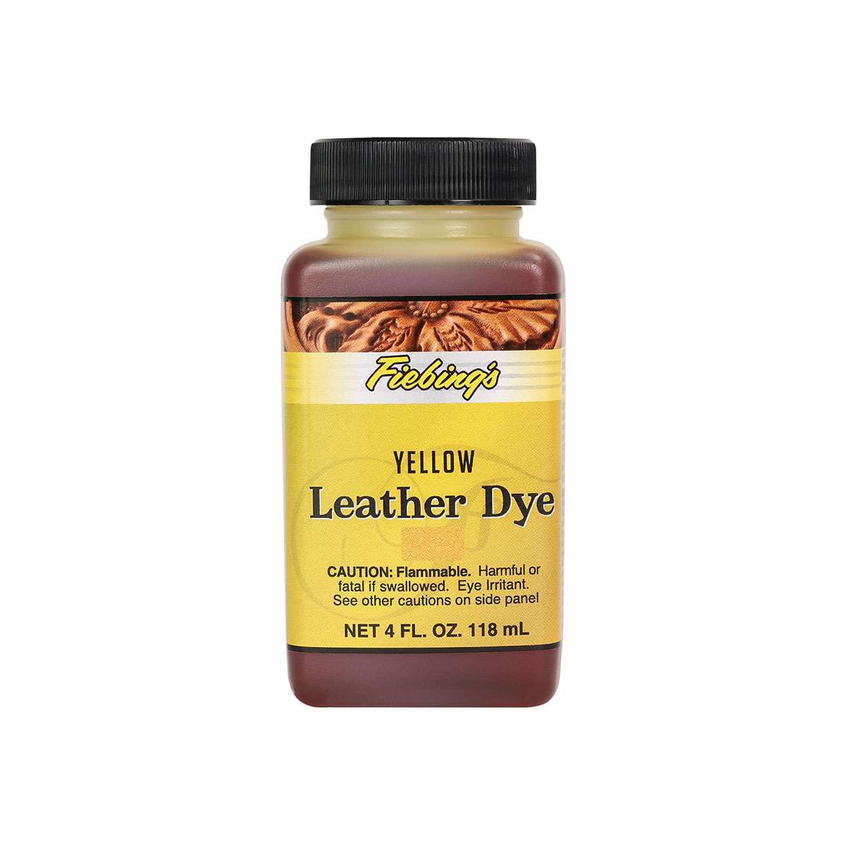 34-210015.SLC.01.jpg Fiebings Leather Dye - Yellow 4oz Image