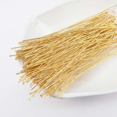 45-60213.SLC.jpg 4" Headpins - Gold Plate 144pk Image