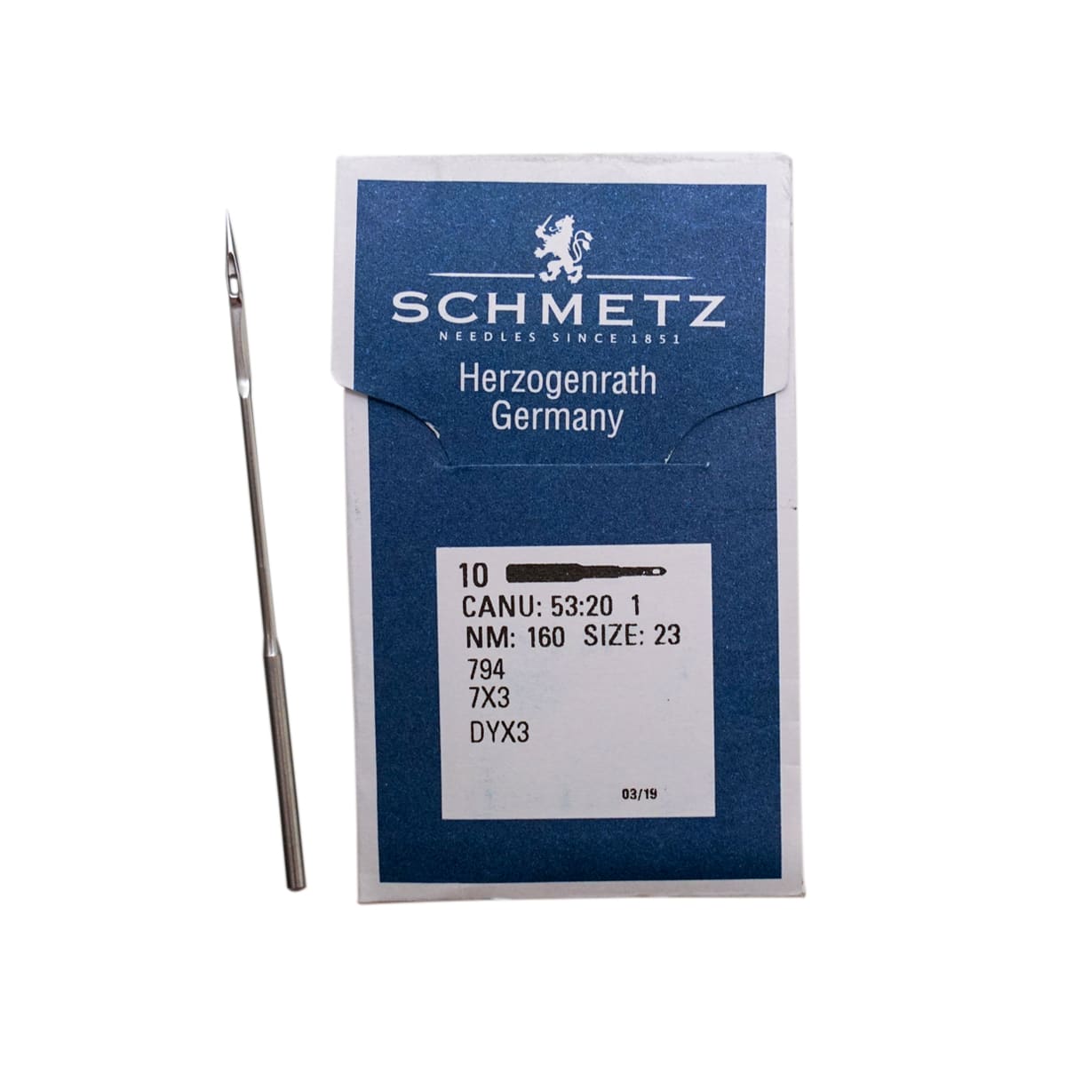 HSMN.Size 23-R.01.jpg Heavy Stitcher Machine Needles Image