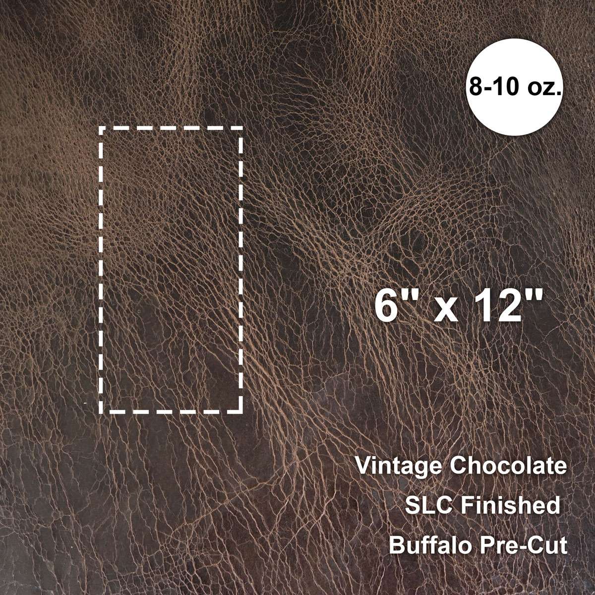 133-420401.SLC.1.jpg 6"x12" Vintage Chocolate Buffalo Pre-Cut Image